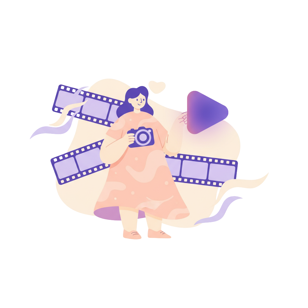 Hver sak kan bli en video